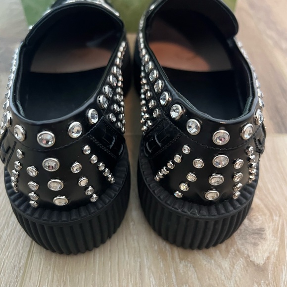 RARE Gucci Crystal Emellished Platform Loafer Unisex - Picture 5 of 9